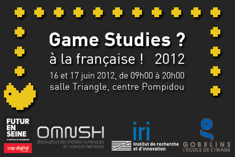 Games Studies à la française.